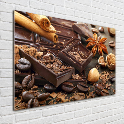 Chocolate - No Frame Print on Glass