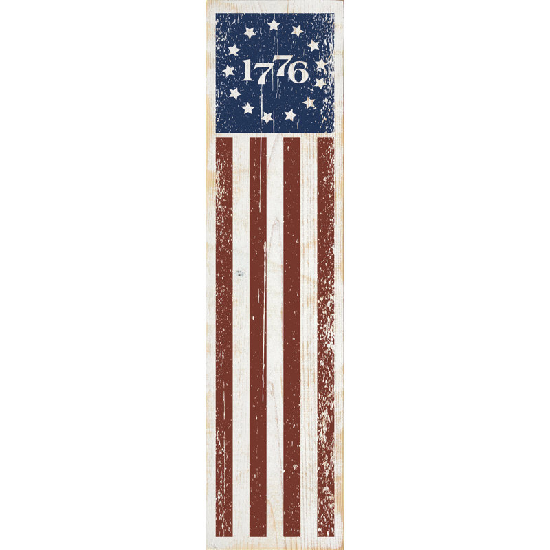 Drapeau de porche suspendu 1776 (vertical)