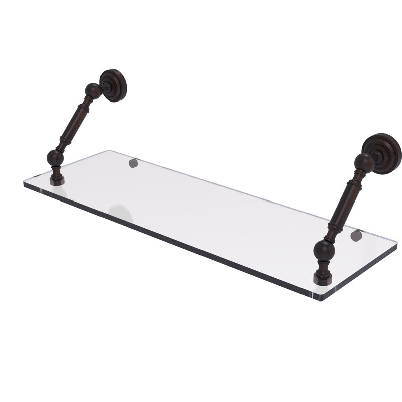 Marchmont Bracket Shelf, Venetian Bronze, 7.3" H x 24" W x 8" D