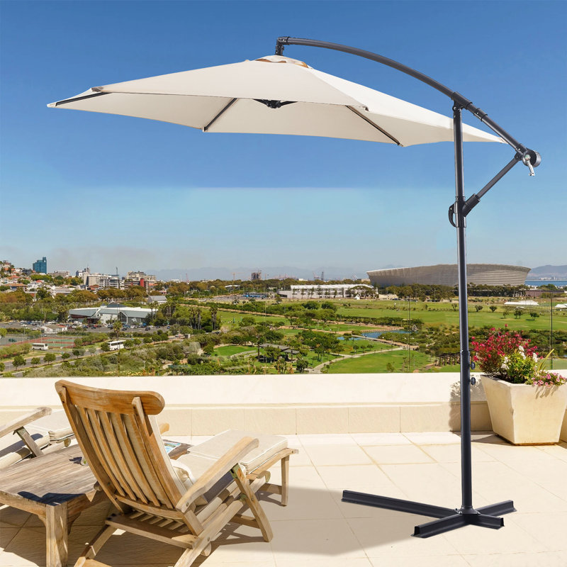 Artemiusz 300cm Cantilever Parasol, Beige