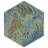 Gaudi Lux Hex 9" x 10" Porcelain Patterned Wall & Floor Tile-63909858