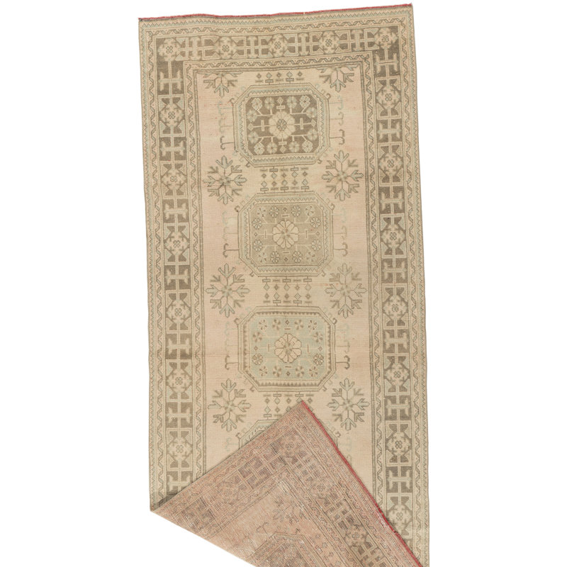 One-of-a-Kind Runner 4'7" X 11'2" Hand Knotted Area Rug