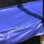 Trampoline de jardin ovale 17 pi avec enclos Skywalker Trampolines - bleu-5861380
