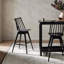 Lewis Swivel Solid Wood Stool-1004369468