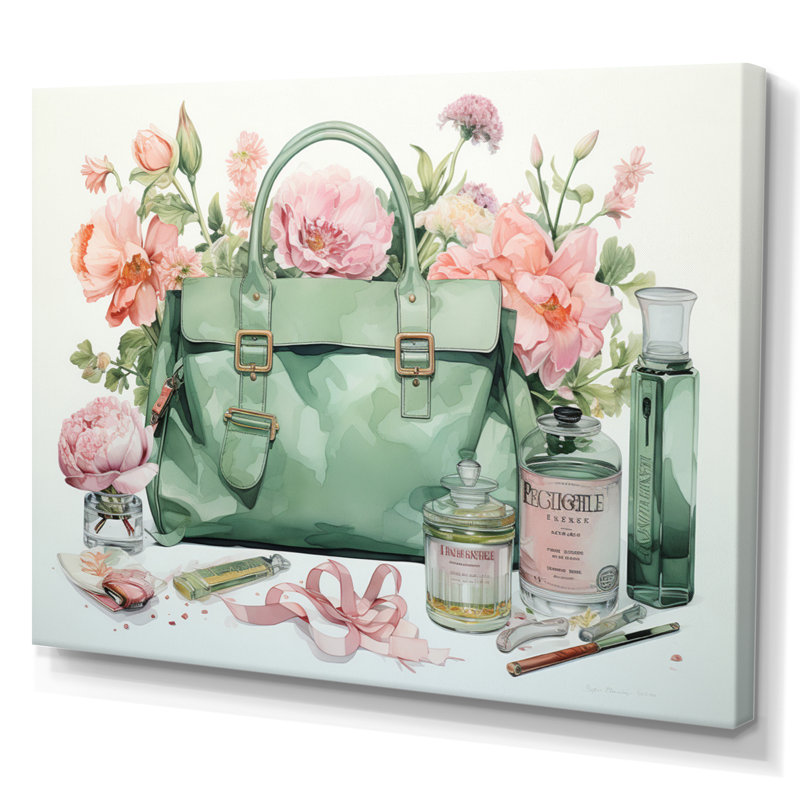 Sac de designer Subtle Luxures I sur toile, H 24 po x l 32 po x P 1 po, Toile tendue