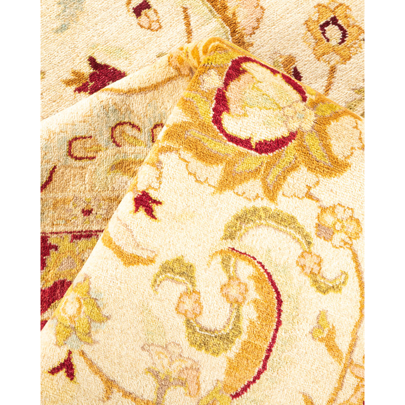 Classic One-of-a-Kind 4'6" x 7'4" Hand Knotted Area Rug