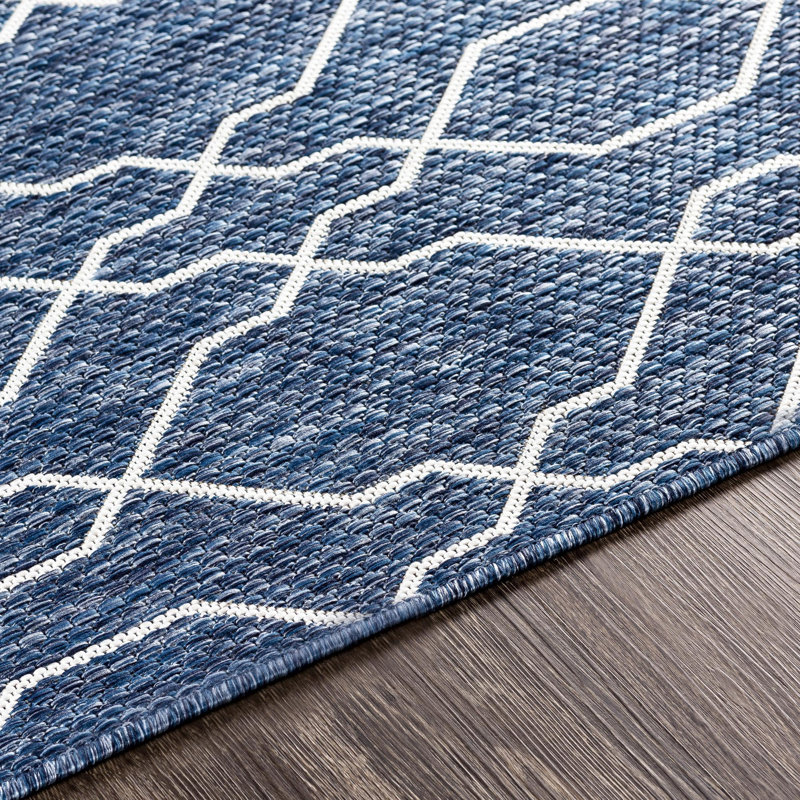Wisser Geometric Rug, Oval 6'7" x 9'