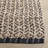 Natural Fiber 661 Flatweave Jute/Cotton Geometric Rug in Natural/Black/Ivory/Dark Gray-108597215