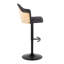 Ensemble de 2 tabourets de bar Braiens-92718726