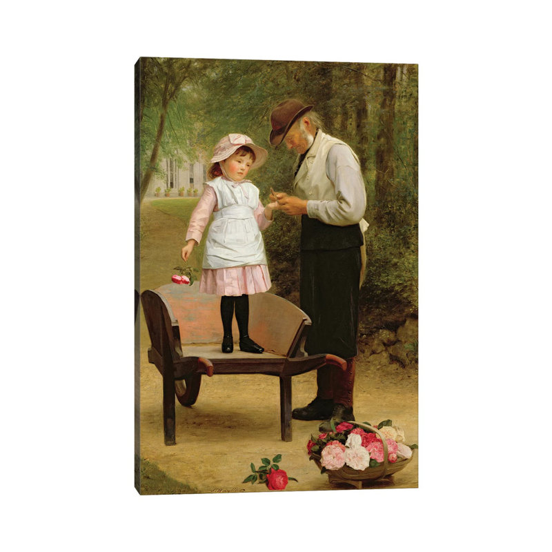 The Thorn by James Hayllar - Wrapped Canvas Print, 30.48 cm H x 45.72 cm W
