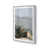 Polished Chrome Single Picture Framed