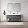 Avonmore 59.8'' Double Bathroom Vanity with Granite Top