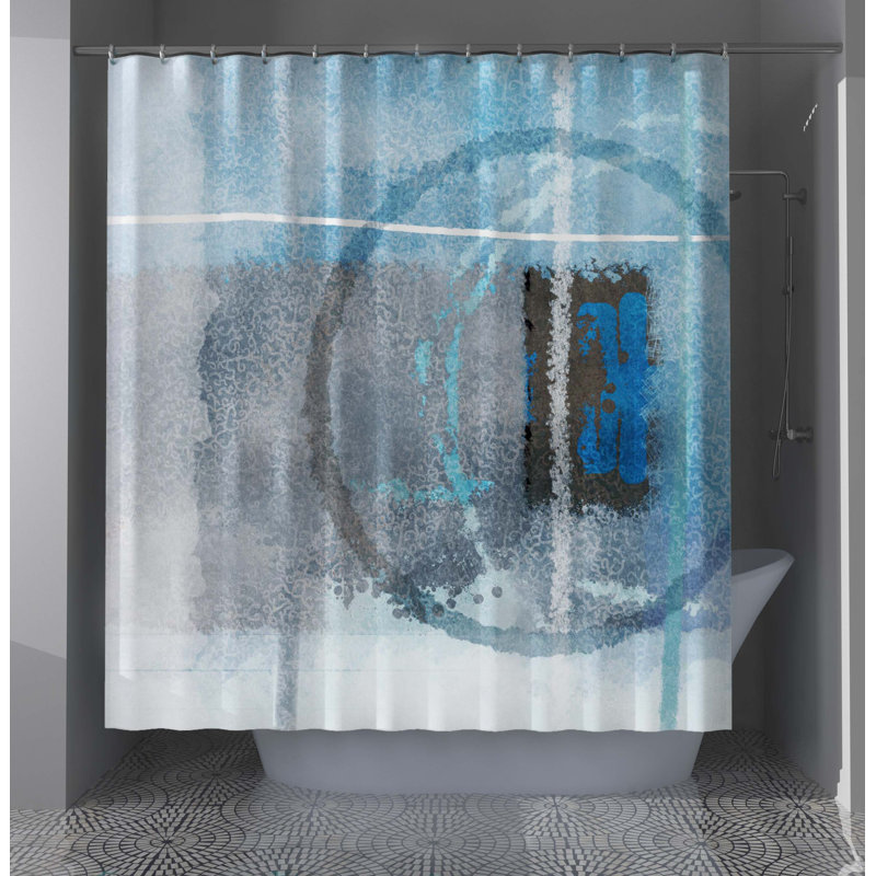 Bendix Abstract Shower Curtain