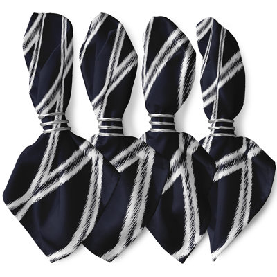 Kuuda Polyester Ikat Square Napkin