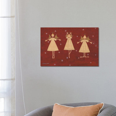 Angels Ballet III - reproduction d'art murale - toile tendue