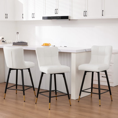 Tabouret de bar pivotant 26 po