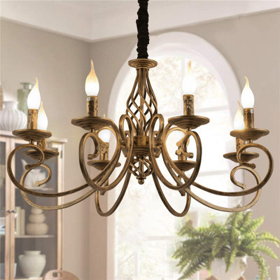 Pelchat 8 - Light Candle Style Chandelier