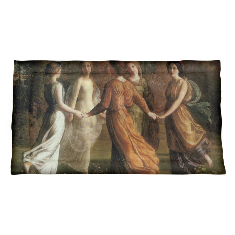 Couvre-oreiller Louis Janmot, Microfibre, Très grand lit