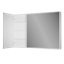 W H Framed Medicine Cabinet Mirror Adjustable-440892174-440892165