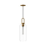 Luminaire suspendu cylindrique simple à 1 lumière Soji