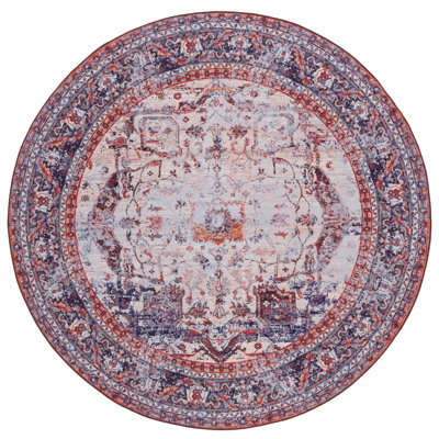 Tapis beige / rouge Jetsyn Performance