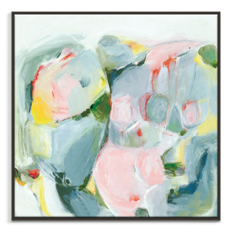 Brenda Meynell - Print on Canvas, 102cm H x 102cm W, Black Floater Frame