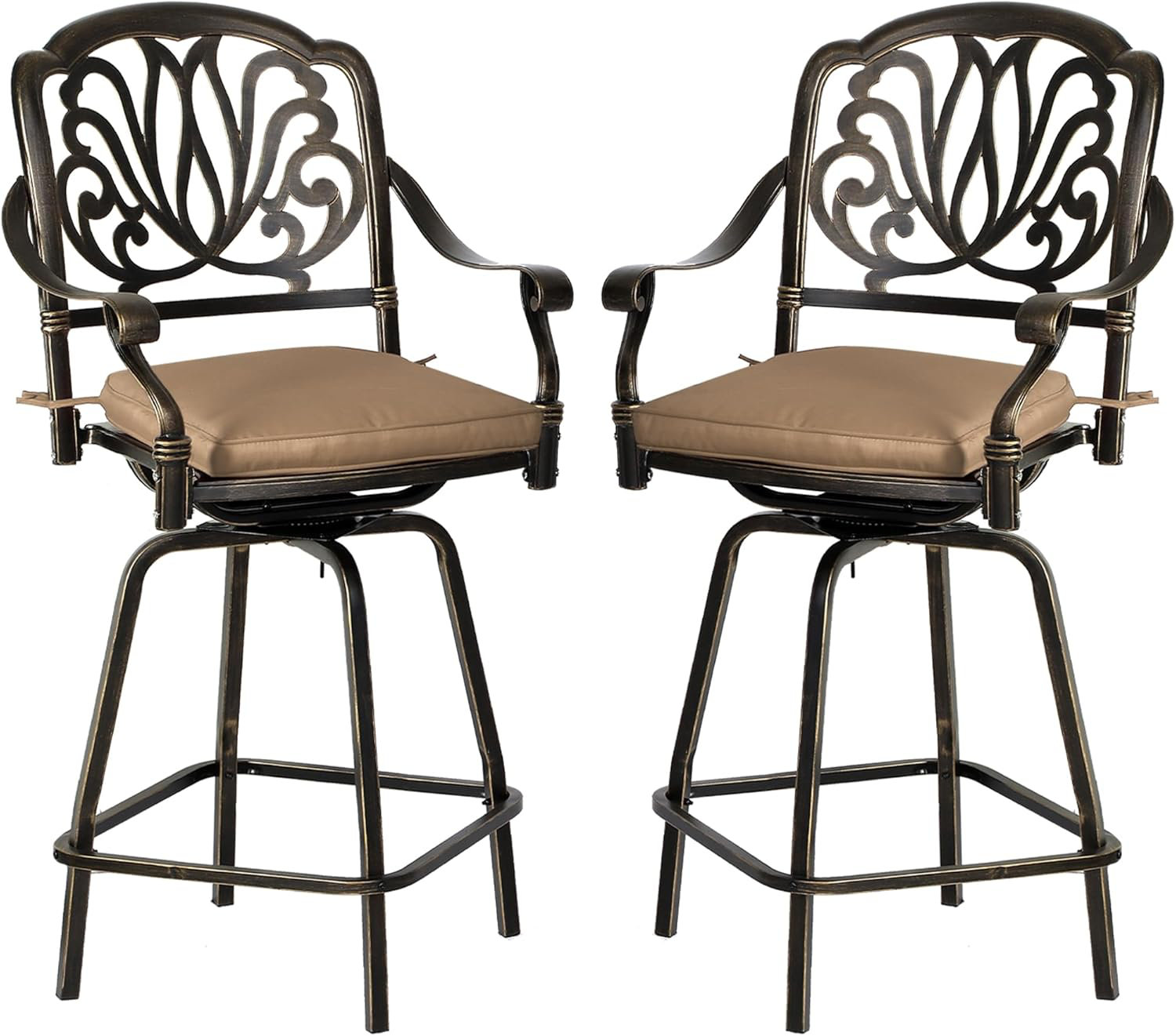 Astoria Grand Ludo Outdoor 29.13'' Bar Stool | Wayfair