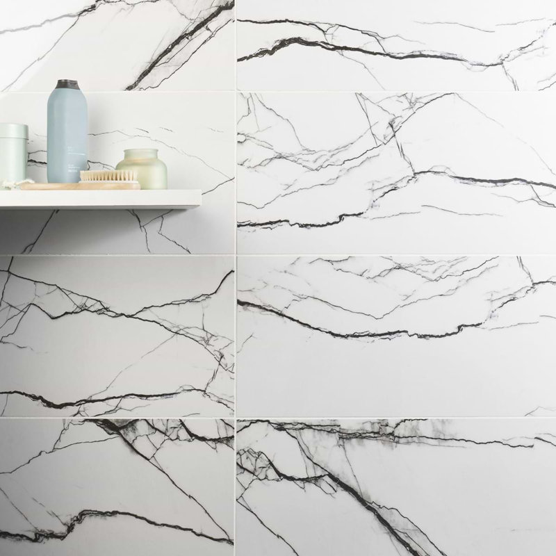 Drama Breach 12x24 Polished Porcelain Tile