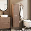 PERLA 130 cm Tall Bathroom Cabinet, -1244055835