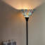 Lampe torchère sur pied 70 po Tiffany, abat-jour en verre coloré, lampe sur pied rétro style Mission Tiffany