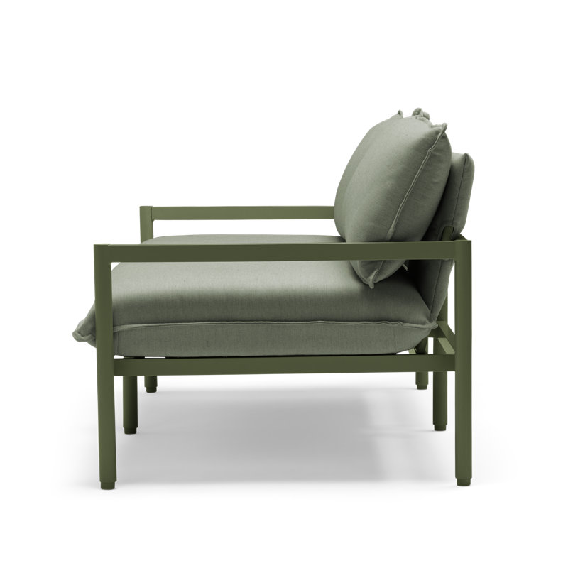 Terra Outdoor 2 - Seat Loveseat, Olive