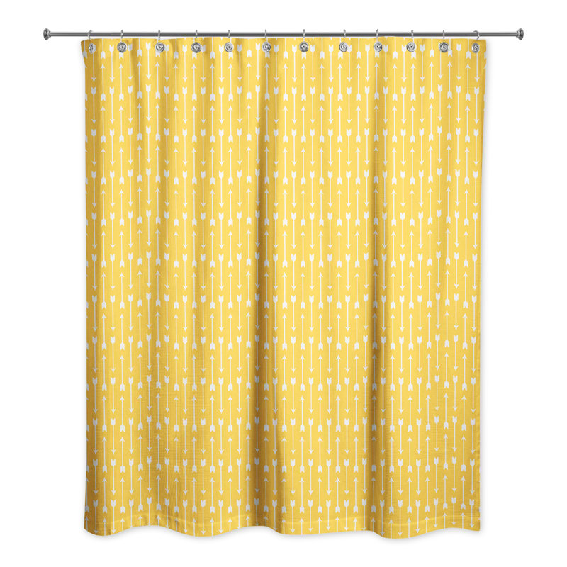 Cramlington Shower Curtain, Yellow