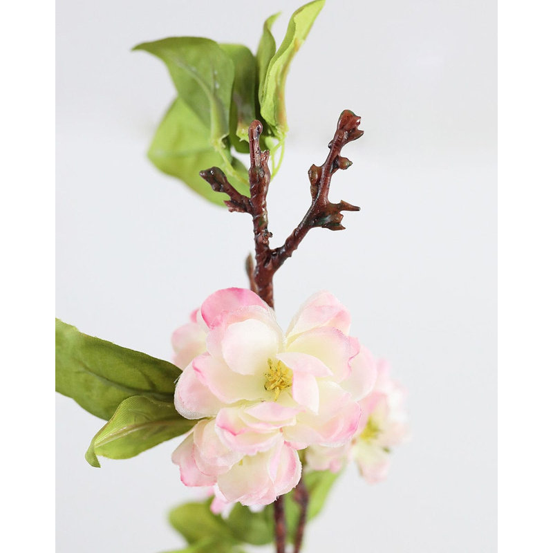 Fleurs de cerisier roses artificielles 40 po, Rose