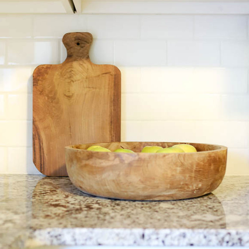 Union Rustic Loredana Teak Wood Cutting Board