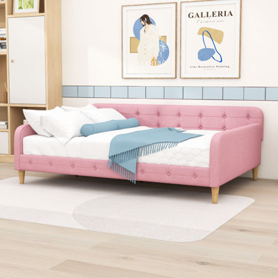 Hiromitsu Upholstered Daybed with Tufted
