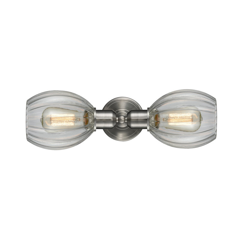 Wendler Armed Sconce, Brushed Satin Nickel, Incandescent