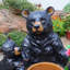 Jardinière d'extérieur avec jardinière