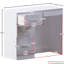 Arkadij 3 Drawer High Gloss Dressing Table, Bedroom Vanity Desk-1468762372