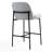 Set of 2 Necie Fabric Counter Stool with Metal Legs-628515068