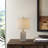 43.2cm Grey Standard Table Lamp