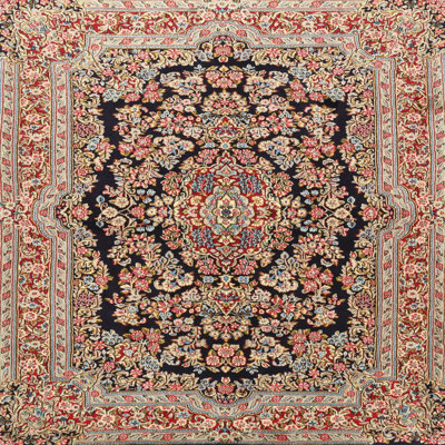 Tapis beige/gris traditionnel Dankrad
