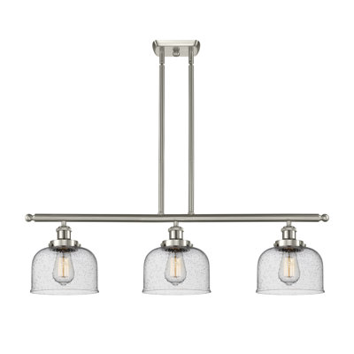 HamLake 3-Light Dimmable Island Linear Pendant