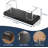 Acrylic Business Card Holder, 2Pcs, Matte Stable Base, Holds 60-80 Cards, Desktop Gift Card Display Stand for Commercial Use