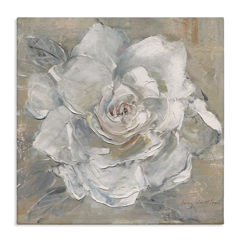«Paint Streak Rose» par Sally Swatland, H 24 po x l 24 po