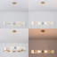 Lustre rond / ovale 10 lumières Ernson