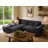 Anquantae 2-Piece Oversized Sectional Chaise Sofa with Comfy Deep Seat-1170590835-1177513784