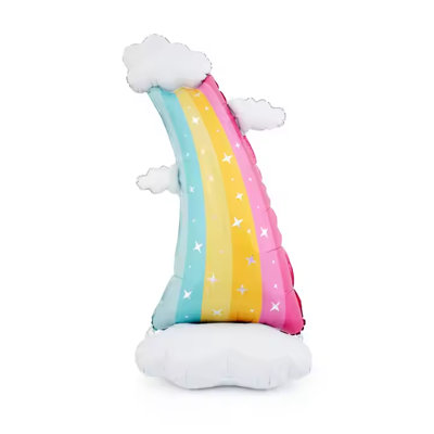  Rainbow Standing Foil Balloon Decoration F07M1-9