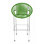 Tabouret à hauteur de comptoir fabriqué à la main Puerto