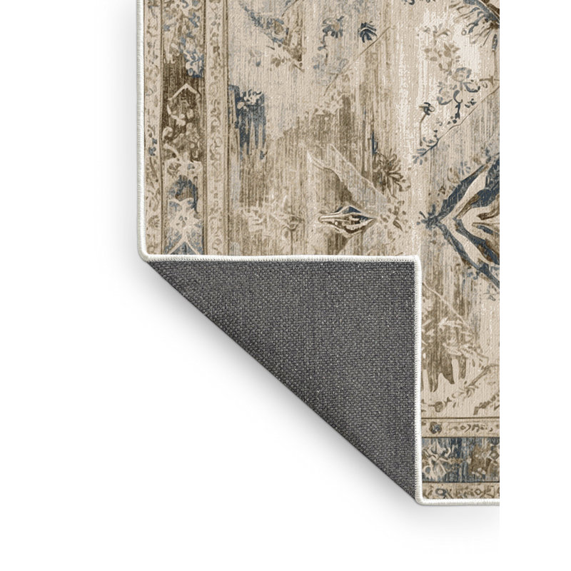 Tapis Regal Flourish, Carré 3 pi