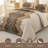 3-Piece Boho Aztec Western Quilt Set Textured Bedspread Coverlet with Pillowcases for All Seasons-122910343-122910332